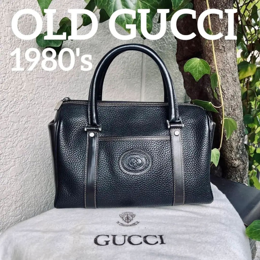 GUCCI 古馳 波士頓包 GUCCI骨董包 日本直送 二手