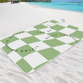 大型野餐毯防水可折疊沙灘毯戶外 3 層野餐墊,適合露營、遠足、公園、旅行