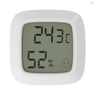 Uurig)室內濕度計溫度計精確的迷你濕度監測台壁式磁性易於安裝的家用溫室地窖辦公室電子溫度濕度計