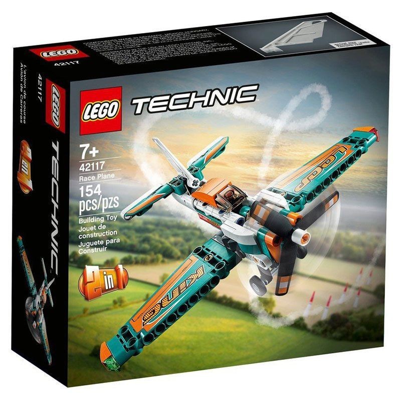 兼容樂高益智玩具【正品保障】樂高(LEGO)積木機械組TECHNIC 42117競技飛機