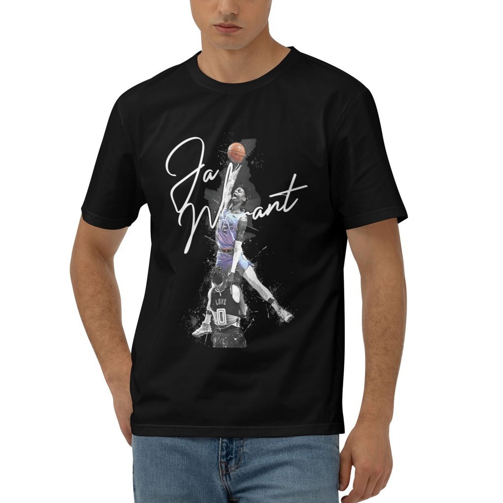 Ja Morant Memphis Grizzlies 男士籃球時尚 Diy T 恤暢銷