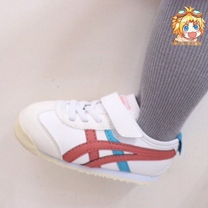 ❤配色全 亞瑟士童鞋 Asics Onitsuka Tiger 鬼冢虎 寶寶學步鞋 魔鬼氈童鞋 男女童鞋 兒童休閒鞋皮質