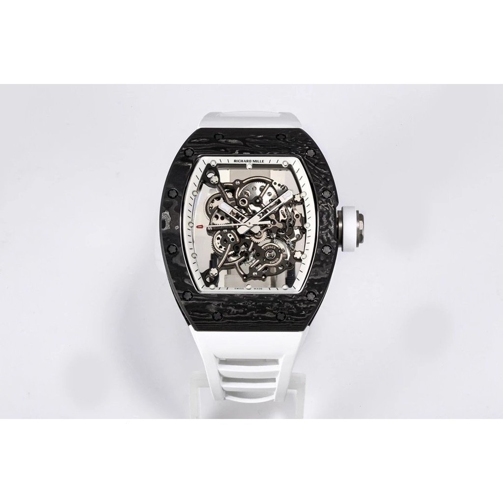 頂級 頂級 BBR手錶 裡查德RM055碳纖維NTPT錶殼一件式機芯機械腕錶 ZNAD