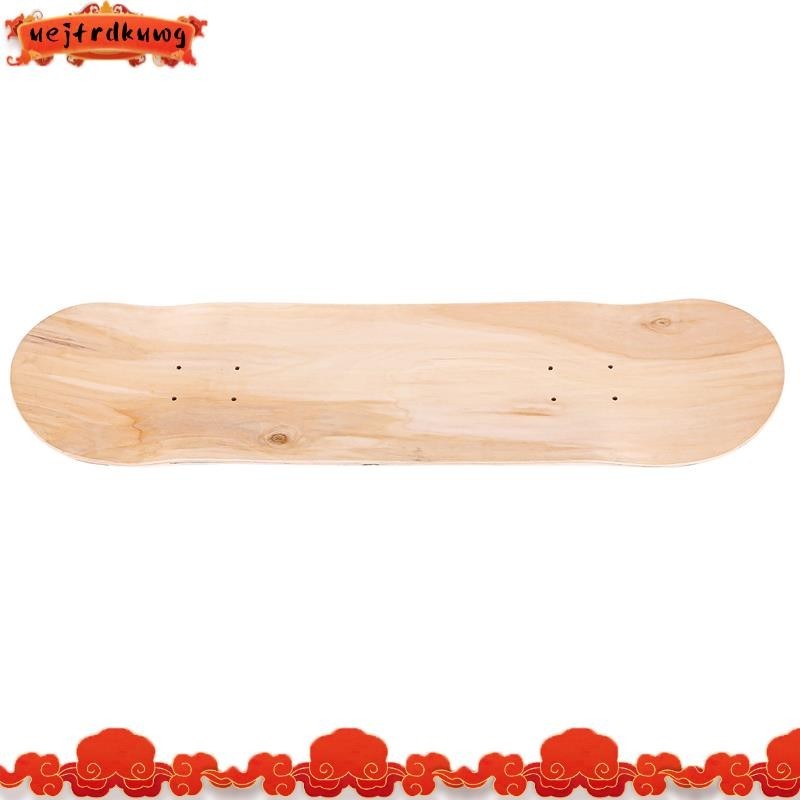 8 英寸 8 層楓木空白雙凹面滑板天然滑板甲板板滑板甲板木楓木 uejfrdkuwg