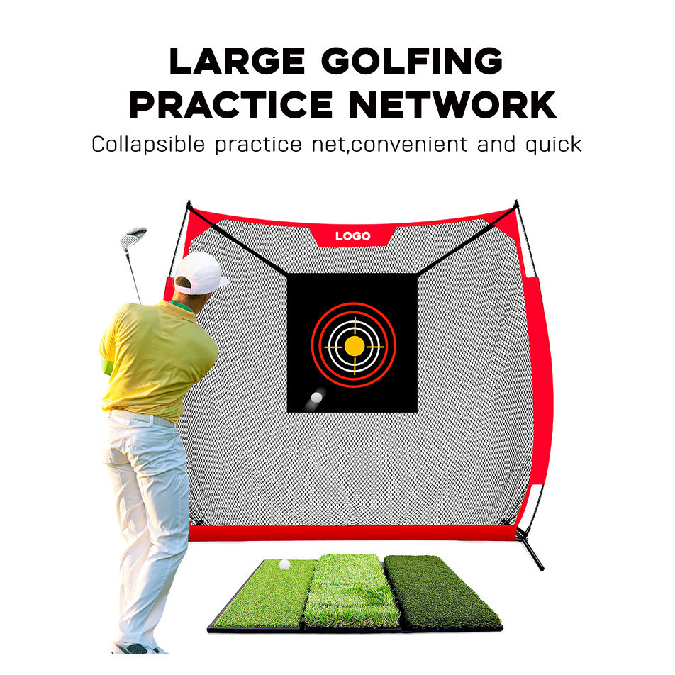 【超大尺寸】高爾夫練習網 GOLF切桿練習網  高爾夫打擊籠 訓練球網 揮桿網 室外室內練習
