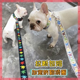 【限時免運】新款牽引繩狗狗項圈狗圈大型犬頸圈防勒中型法鬥金毛脖圈寵物用品