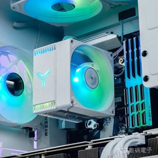 [質量保證]散熱器 散熱風扇 電腦風扇 喬思伯風冷ARGB 4銅管CPU散熱器CR1000EVO白色CR1400EVO神