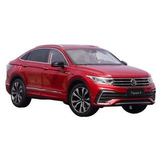 現貨1:18原廠上汽大眾途觀X車模掀背轎跑SUV TIGUAN X 合金汽車模型