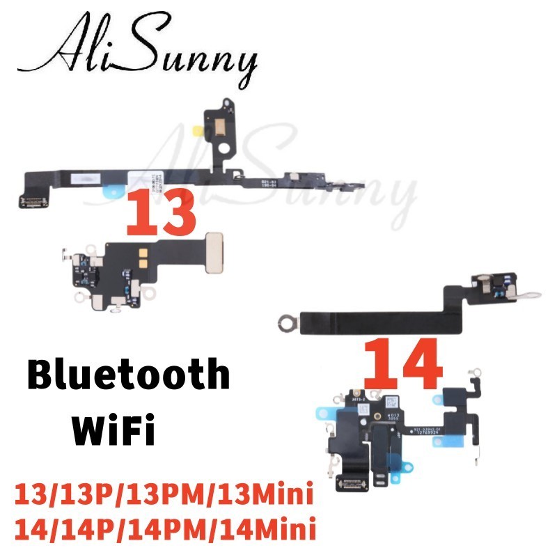 適用於 Phone 14 13 Pro Max 14Plus 天線信號 NFC 夾維修零件的藍牙 WiFi 排線