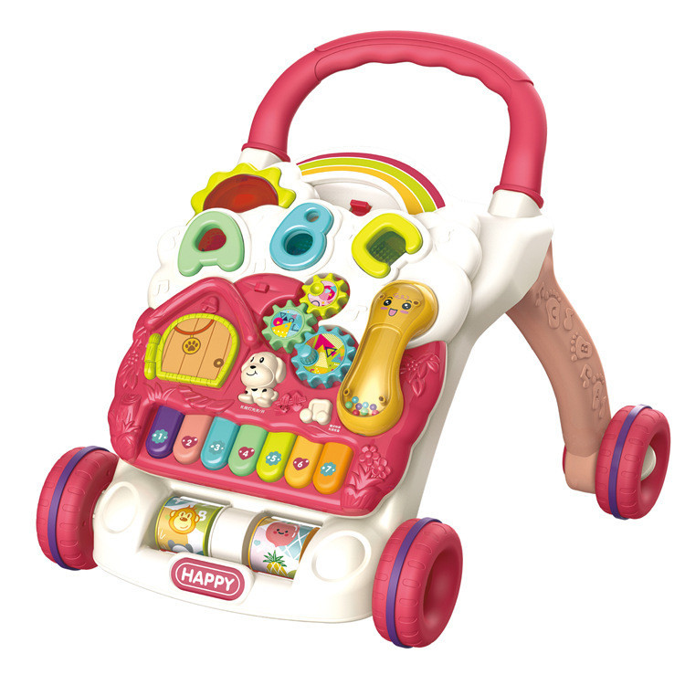 ★24H快速出貨★【開發票】電話學步車 兒童嬰幼兒學步玩具 兒童玩具車電話鈴鼓音樂車