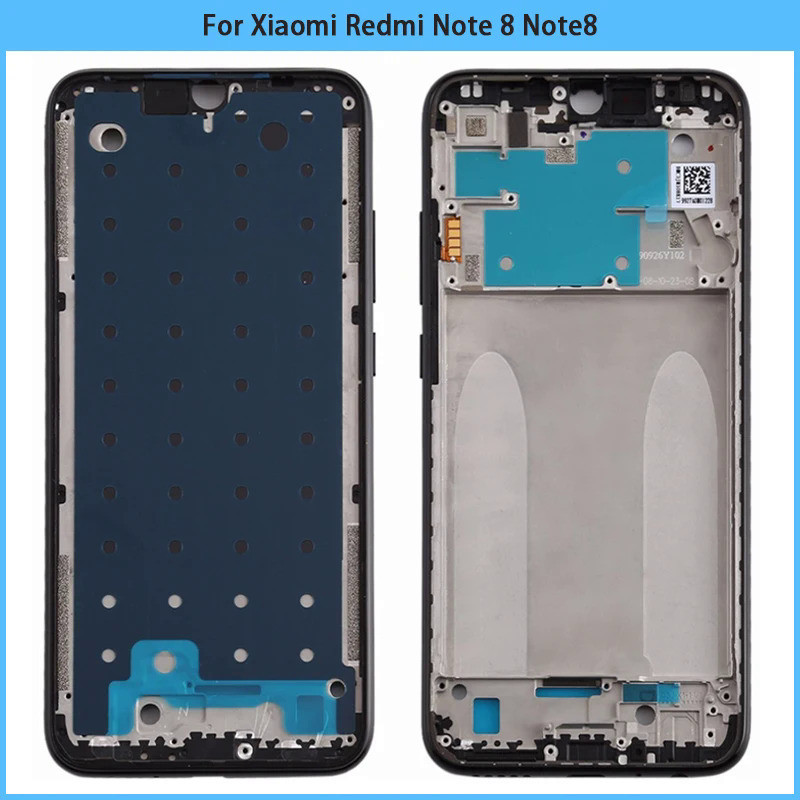 XIAOMI REDMI 適用於小米紅米 Note 8 中框 LCD 支撐板外殼框架前擋板面板紅米 Note8 維修零件