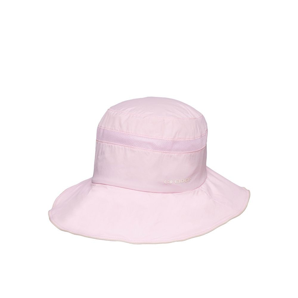 法國【EiDER】女用防曬圓盤帽 / 24EDWM24C18-[糖果粉、淺卡其、蜜桃粉]