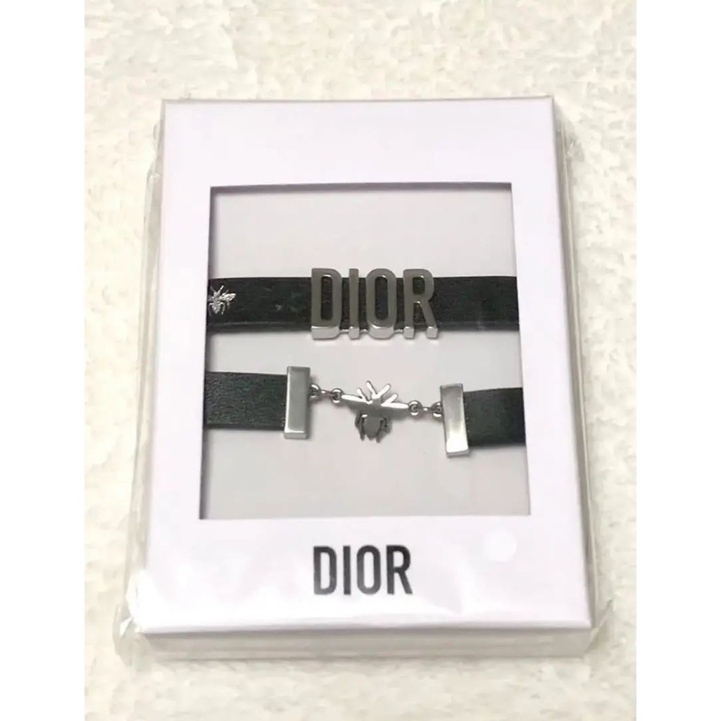 近全新 Dior 迪奧 贈品 手環 手鍊 頸鏈 mercari 日本直送 二手