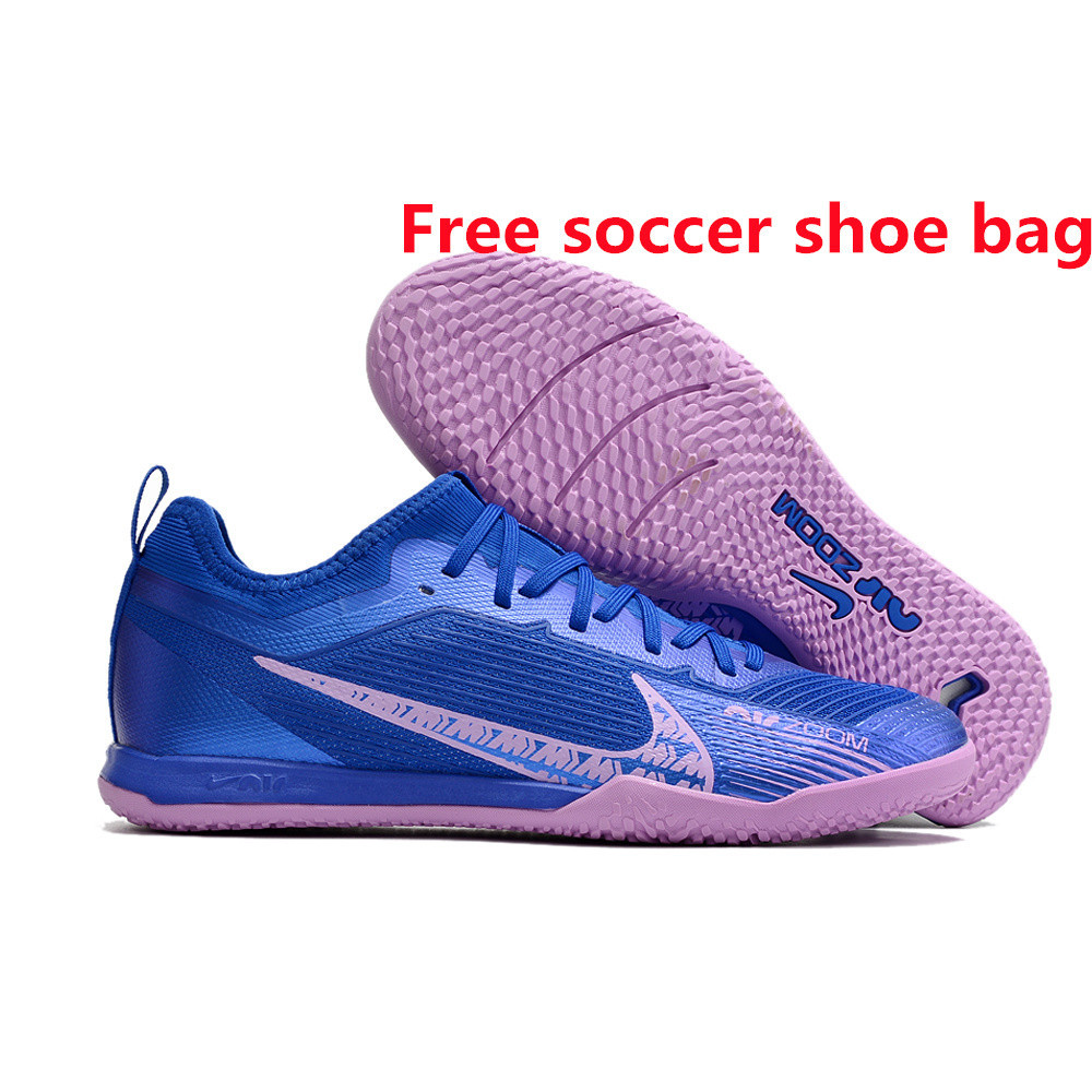 耐吉 【現貨】Nike Air Zoom Mercurial Vapor XV Pro IC 藍紫足球鞋 Eur39-4