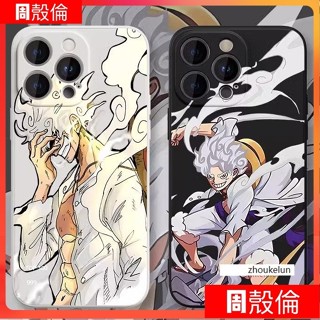 航海王五檔尼卡魯夫 蘋果15pro 手機殼 iPhone14/13/12/11 全包軟殼 XR/XS 直邊 7/8P