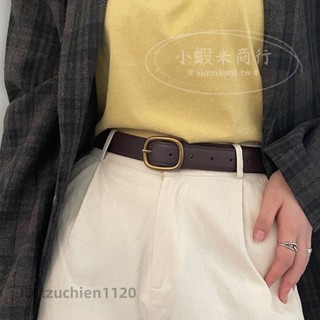 👍精品下殺#複古皮帶女潮ins年輕人簡約鞦鼕針扣褲牛仔褲帶韓版潮腰帶男夏季