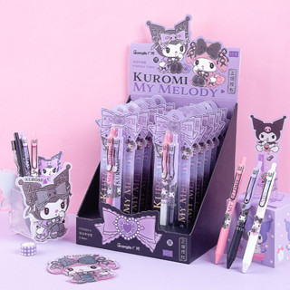 stationerykinbor廣博三麗鷗文具庫洛米限定按動中性筆美樂蒂黑筆0.5m考試筆
