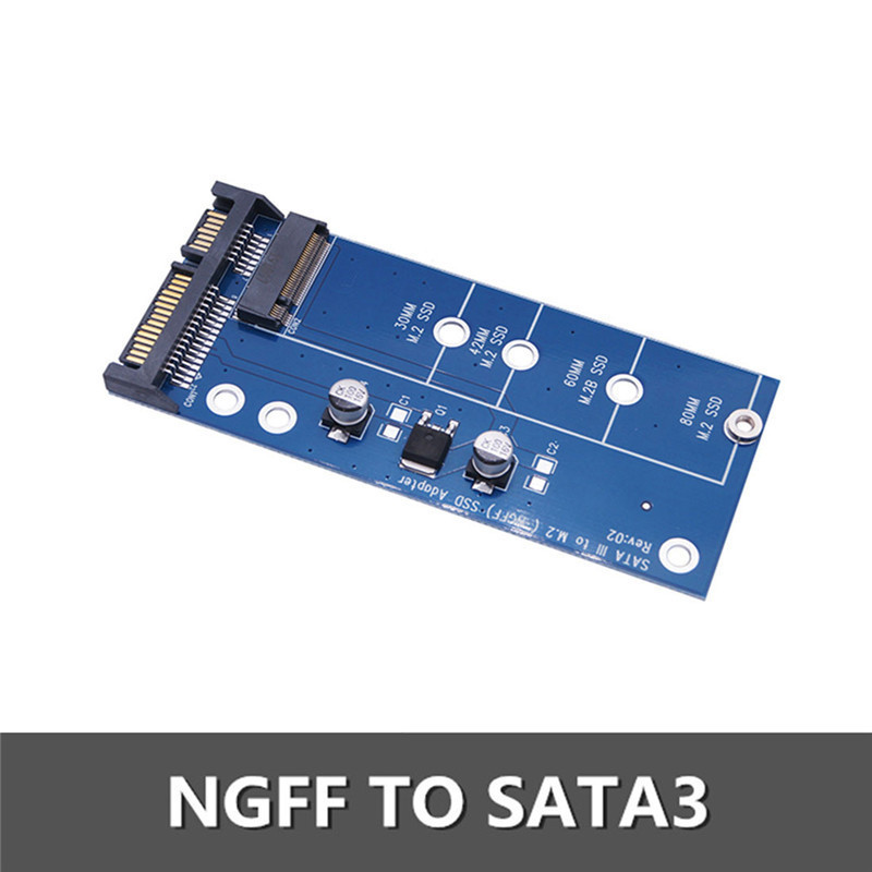 適用 M2 NGFF ssd固態硬碟轉 sata 轉接卡 NGFF to SATA3