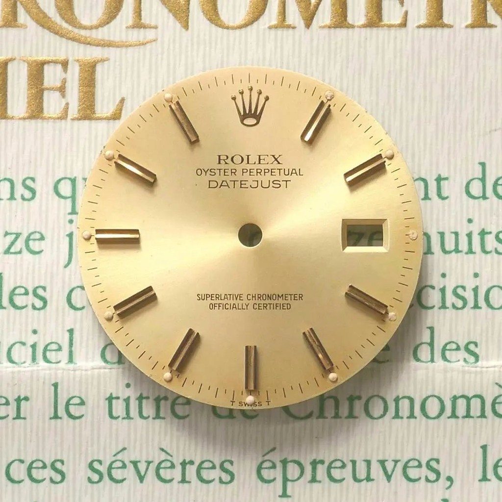 ROLEX 勞力士 手錶 16233 16200 1601 16234 Datejust 黃金 錶盤 日本直送 二手