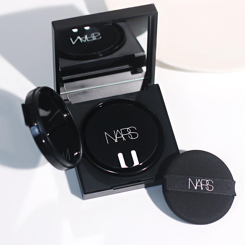 NARS/納斯白色圓盒黑方盒氣墊控油持久長效保濕BB粉底遮瑕替換