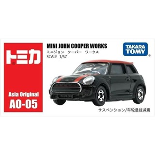 Takara Tomy Tomica 亞洲原裝 AO-05 MINI JOHN COOPER WORKS 壓鑄模型車