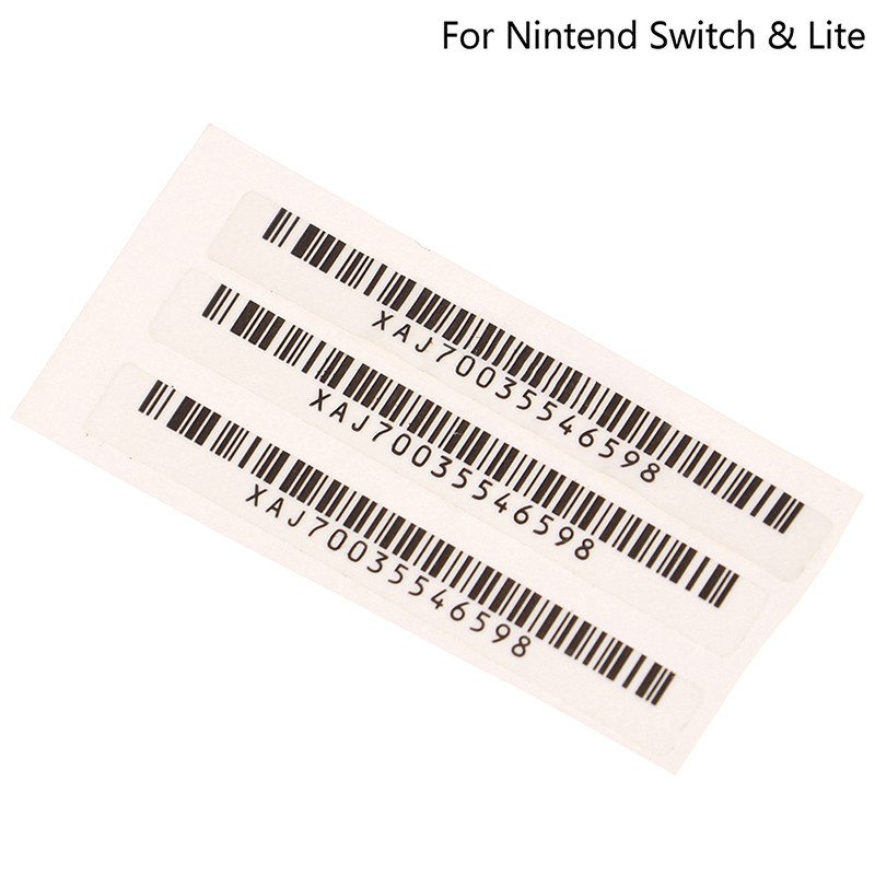 Nslikey 3 件更換 Nintend Switch 和 Lite 控制器蓋桿貼紙零件配件