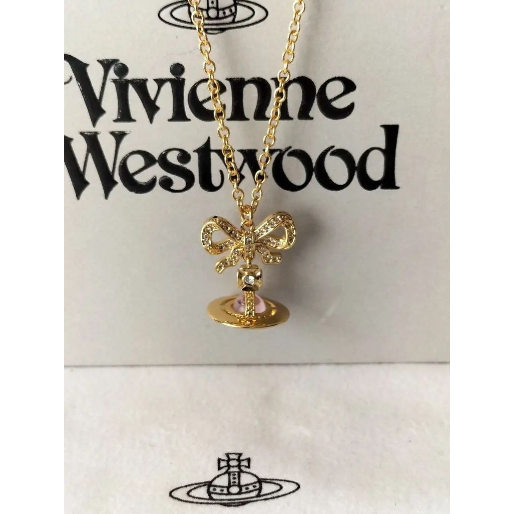 近全新 Vivienne Westwood 薇薇安 威斯特伍德 項鍊 蝴蝶結 mercari 日本直送 二手