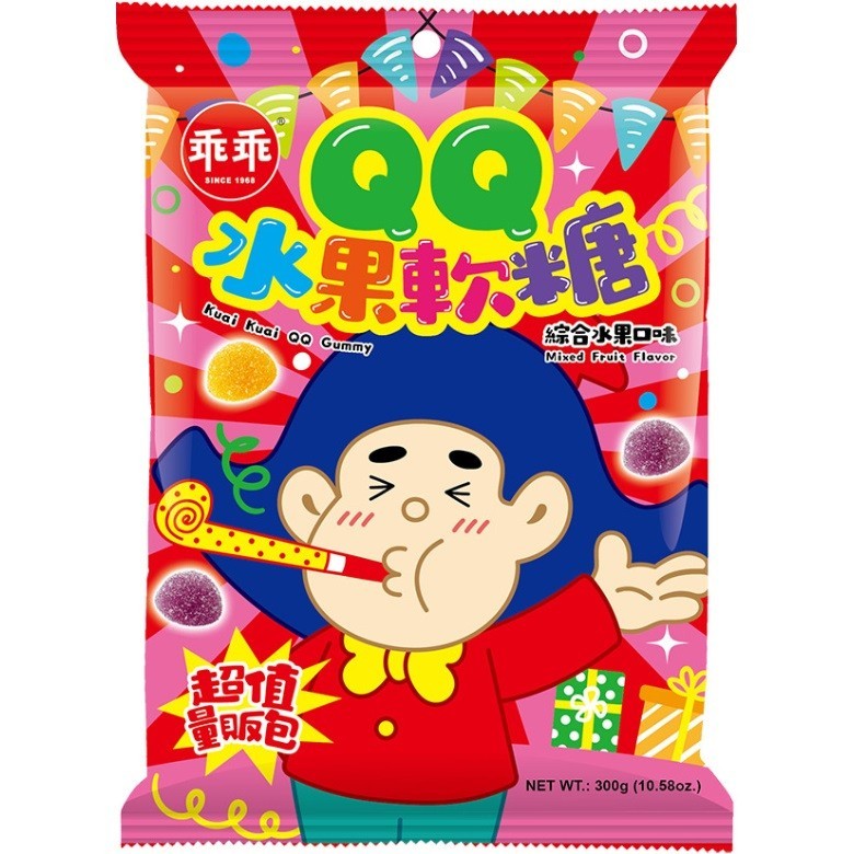 乖乖 QQ水果軟糖-綜合水果口味(300g)[大買家]