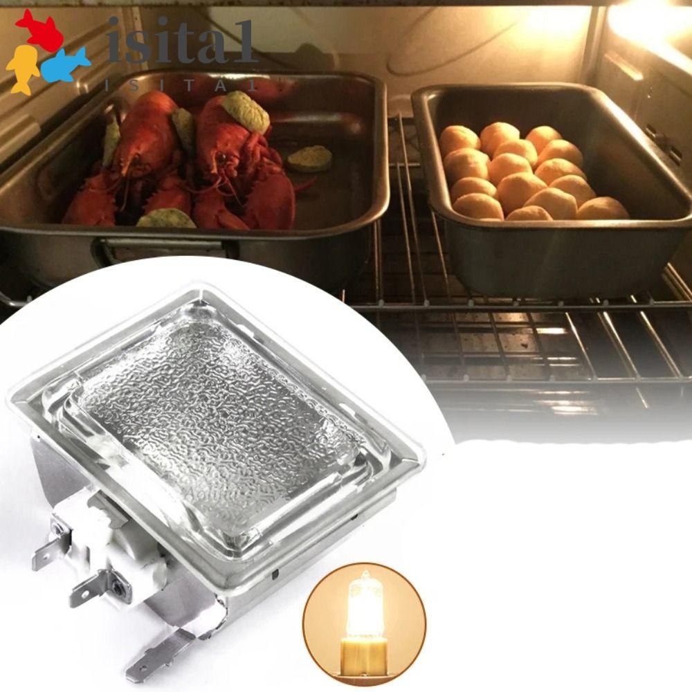 ISITA烤箱燈,耐高溫經久耐用微波燈泡,自帶G9燈泡安全明亮鹵素燈泡爐子