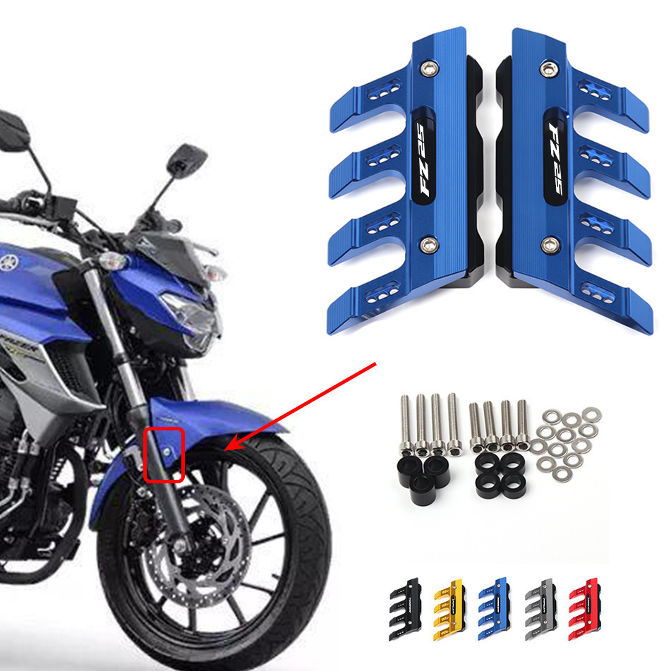 山葉 Yamaha FZ25 FZ-25 摩托車前擋泥板側保護罩擋泥板滑塊配件通用