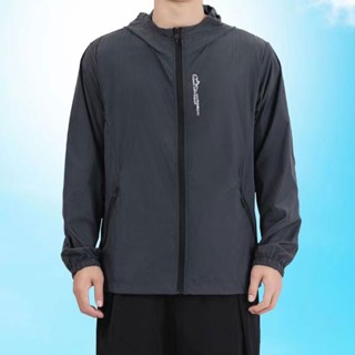 🔥免運 臺灣現貨🔥超薄外套 男士防曬夾克 男生休閒透氣防曬服 戶外涼感釣魚服 男女同款 速乾 冰絲 透氣防曬衣 男上衣