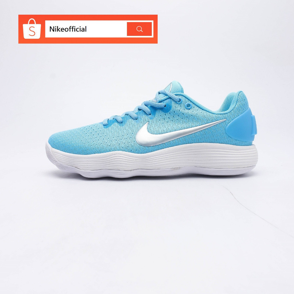 耐吉 Nike 100% 原裝 Nike Hyperdunk low 2017 白藍男士休閒運動跑鞋