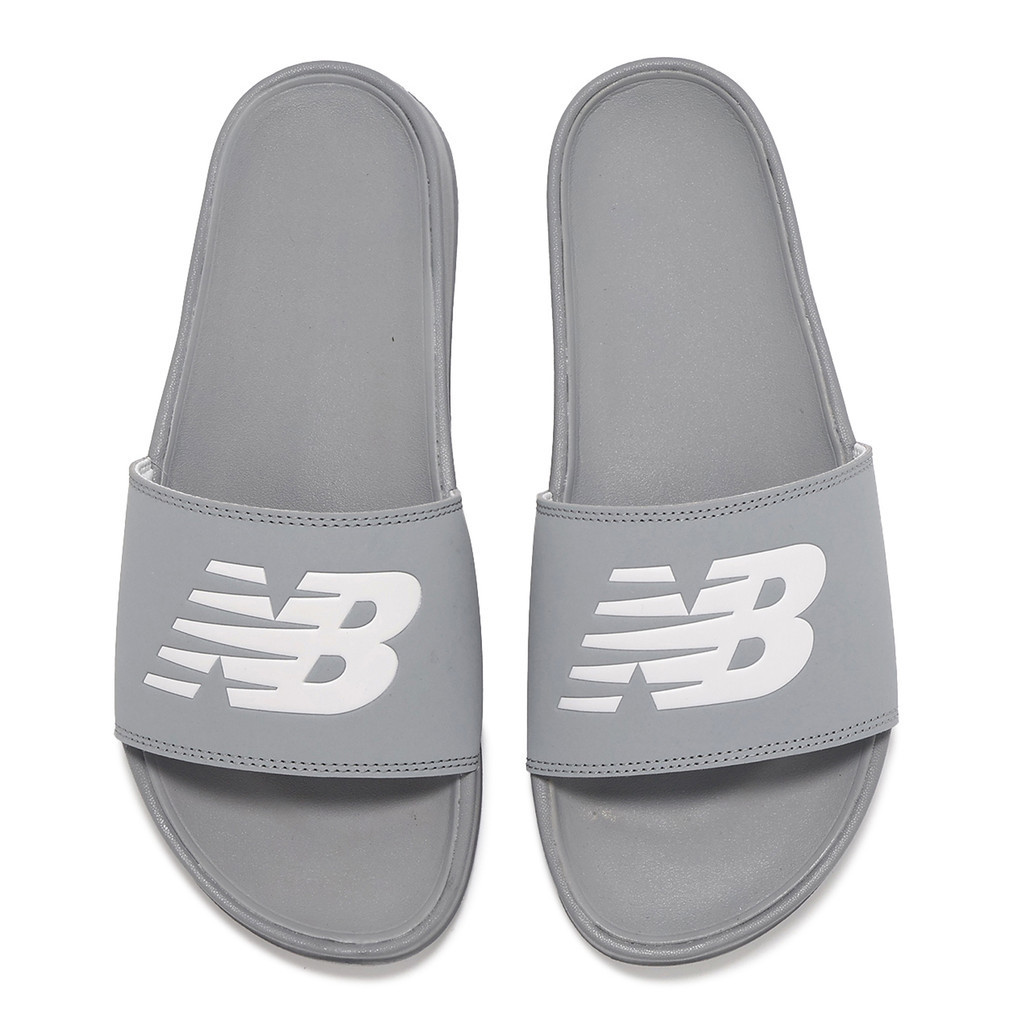 New Balance 200 NB 男鞋 灰 白 基本款 涼拖鞋 拖鞋 [YUBO] SUF200Q3-D