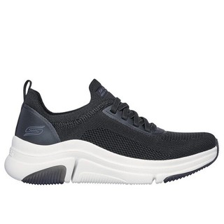 Skechers Bobs Sparrow Flex 女 運動休閒鞋 舒適 穿搭 黑 白 [117580BLK]