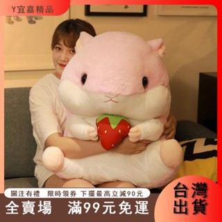 臺灣出貨 可愛帶點甜～ 獨角獸娃娃 公仔 抱枕 獨角獸 粉紅 可愛倉鼠抱枕娃娃公仔玩偶毛絨玩具大號床上睡覺佈偶生日禮物