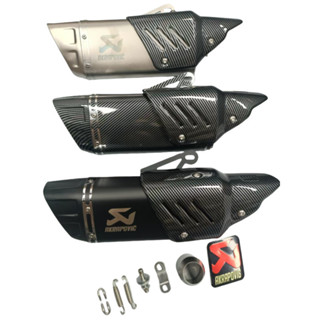 🔥臺灣精品🔥 摩托排氣管ninja250 400 Z900 RC R6改裝斜四角摩托車排氣管尾喉