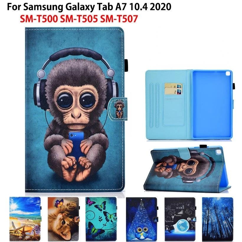 SAMSUNG 適用於三星 Galaxy Tab A7 10.4 2020 保護套 SM-T500 SM-T505 SM