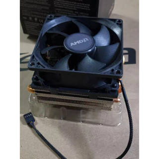 【現貨 新店促銷】amd 風扇 原裝AMD銳龍幽靈靜音銅芯R5 2600 CPU 3700X散熱器支援AM4最新款