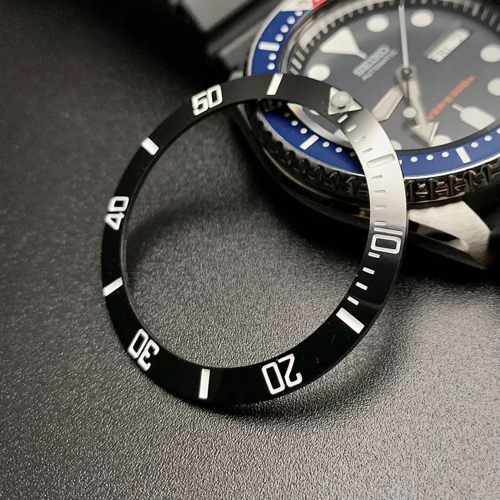 近全新 SEIKO 精工 錶圈 7S26-0020 SKX007 黑色 藍色 日本直送 二手