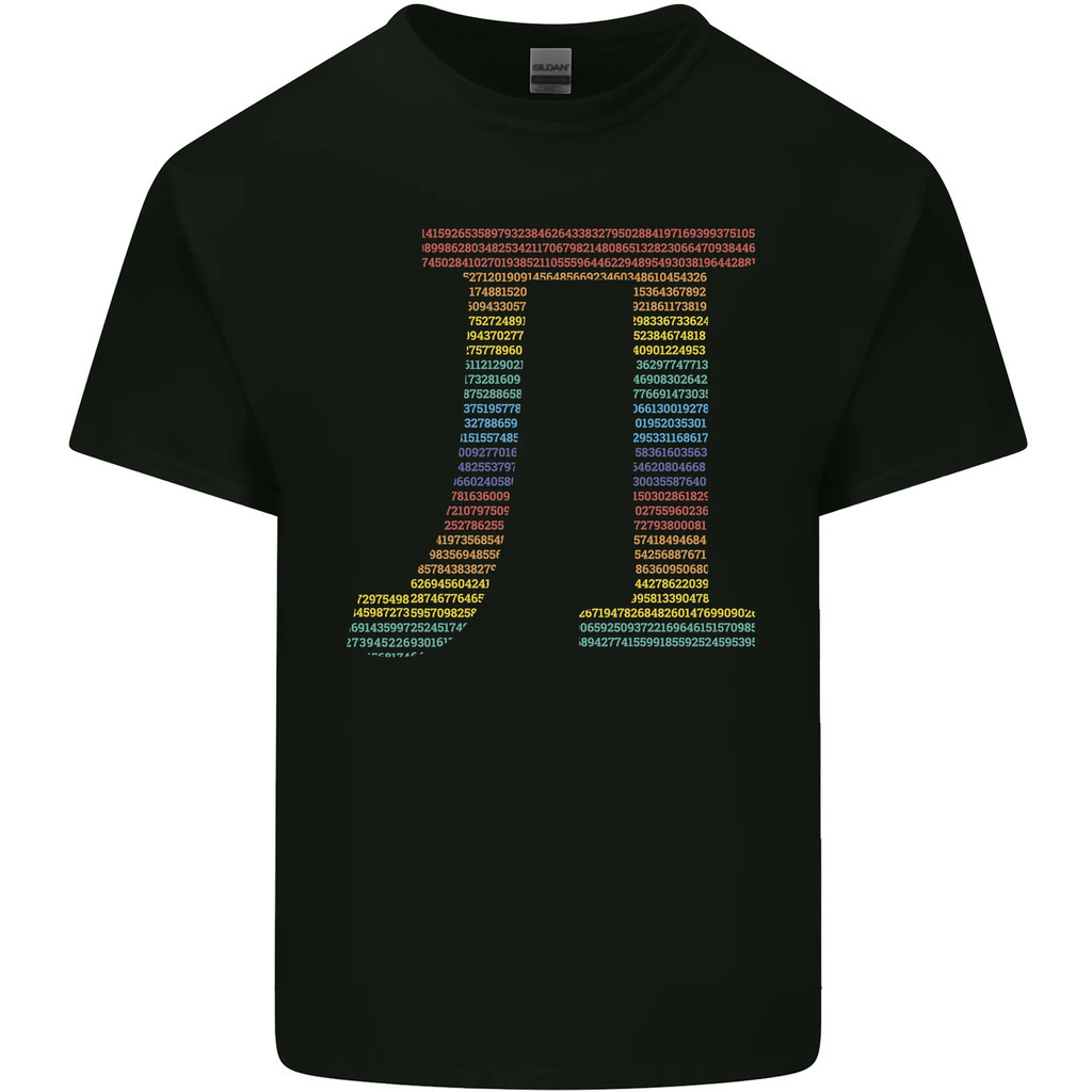彩虹派日數學數學 Lgbt 男式棉質 T 恤