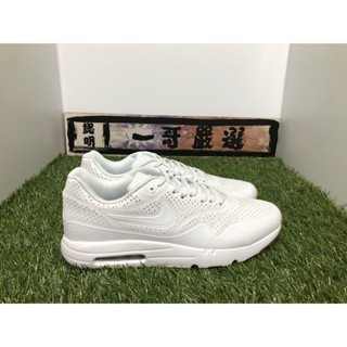 特價 Nike AIR MAX 1 ULTRA MOIRE 1 殺人鯨 白 3M 反光 男女 724390-111