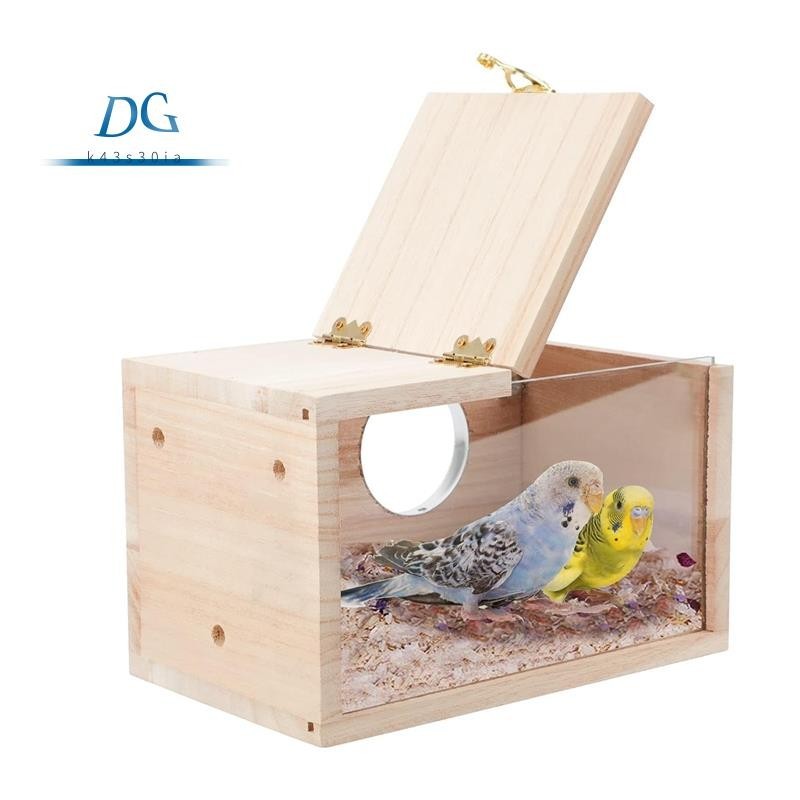 1 件鸚鵡鸚鵡鸚鵡築巢箱適用於鸚鵡鸚鵡鸚鵡