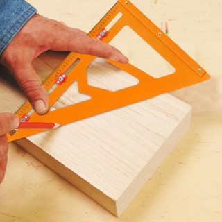 方形木工三角尺木工方形三角形木工方形高精度佈局測量瓶
