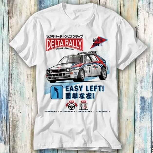 Martini Racing Delta Rally Arcade T 恤 Meme 禮品上衣 T 恤 1401
