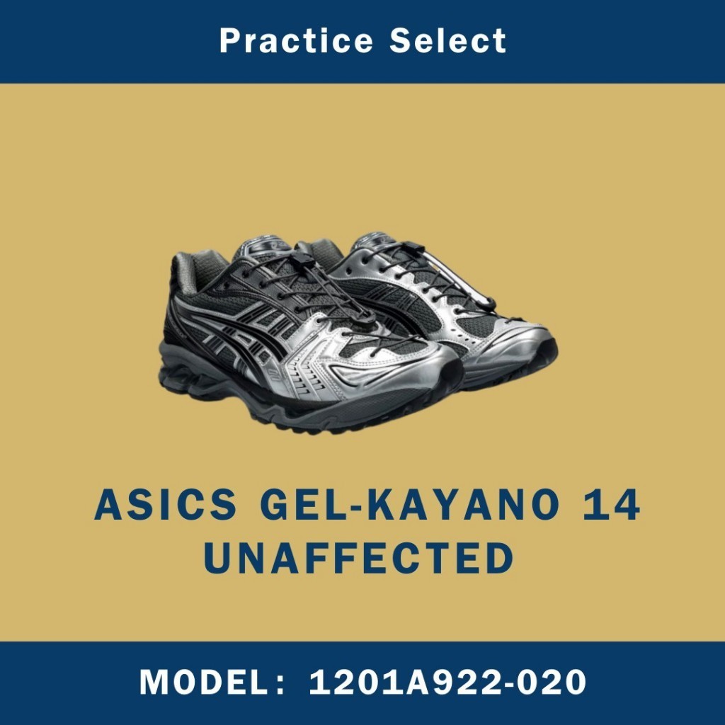 UNAFFECTED X ASICS GEL-KAYANO 14 黑銀 聯名 1201A922-020
