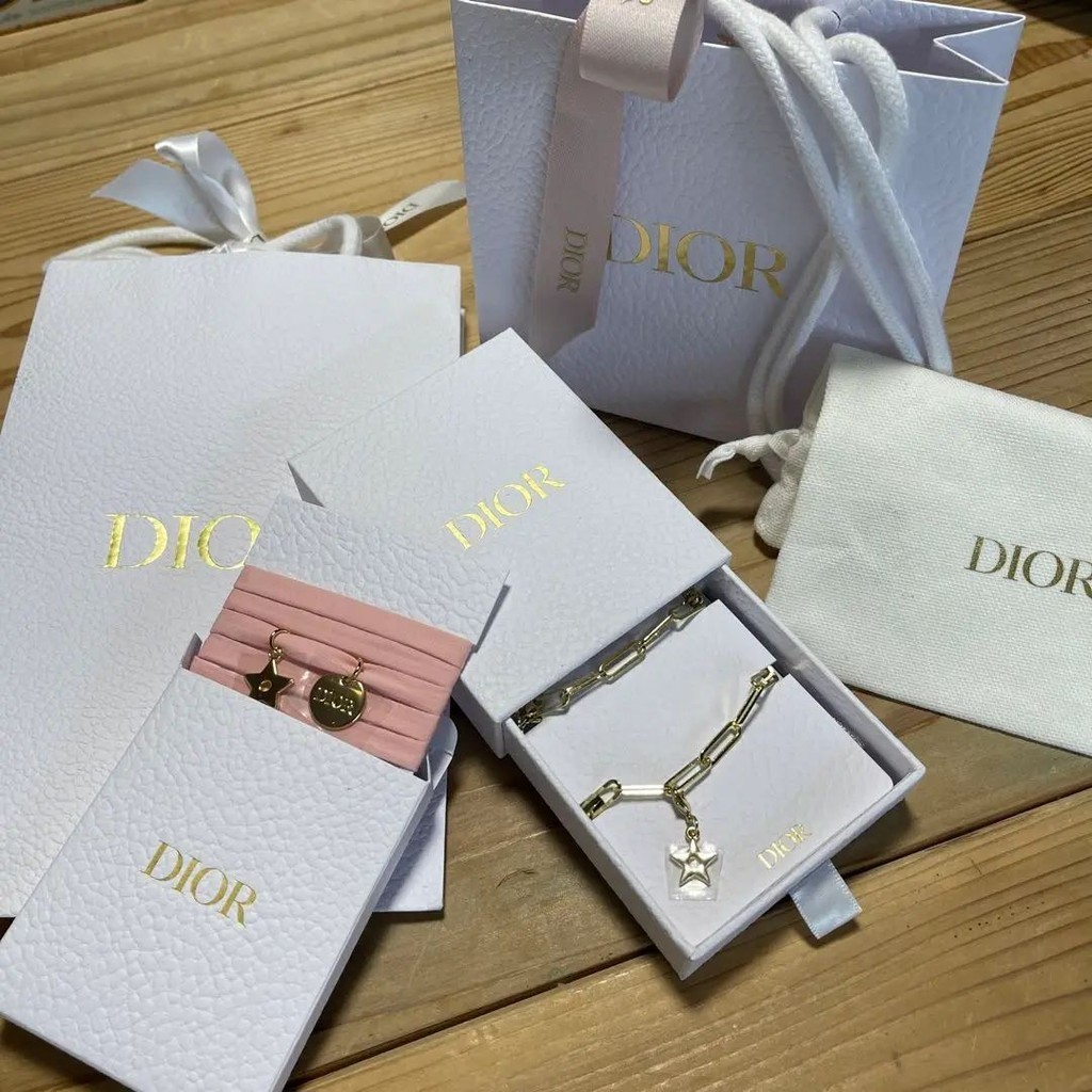 近全新 Dior 迪奧 贈品 束口包 手環 手鍊 吊飾 日本直送 二手