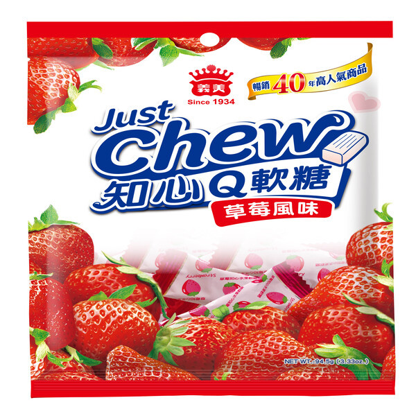 義美知心Q軟糖草莓風味