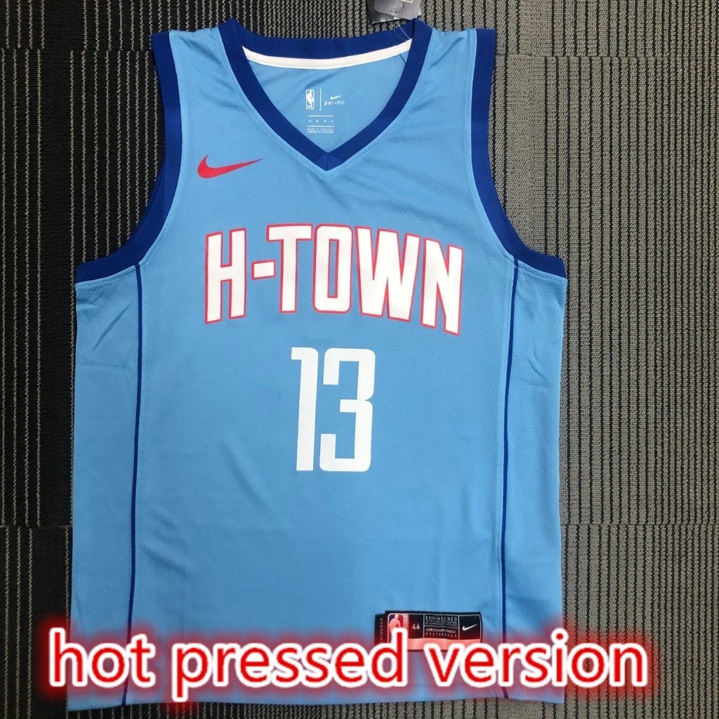 Nba球衣熱壓版休斯頓火箭隊 #13 哈登籃球球衣