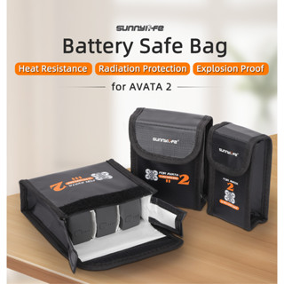 適用於 DJI Avata 2 電池防爆包體鋰電池安全收納包保護包配件
