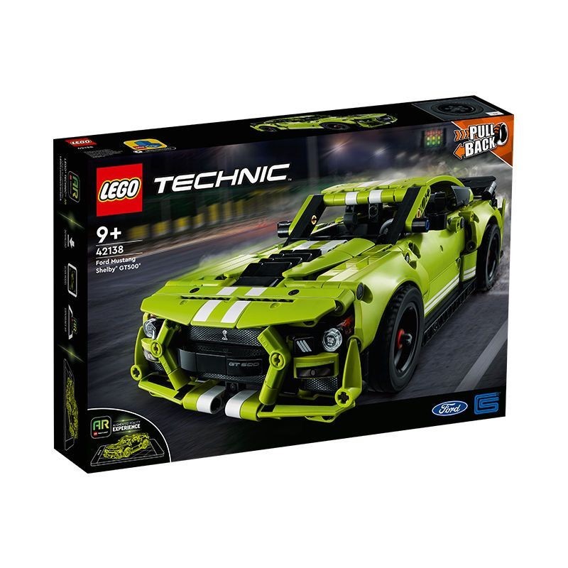LEGO/樂高42138福特GT500科技機械組益智玩具跑車模型拼裝積木